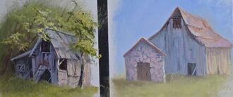 Barn landscape