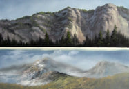 mountain range landscape techniques