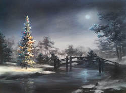 Christmas painting