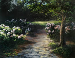 Garden Path painting