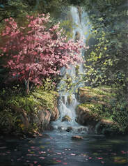 Pink Tree Waterfall
