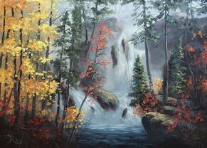 How to paint Autumn colors