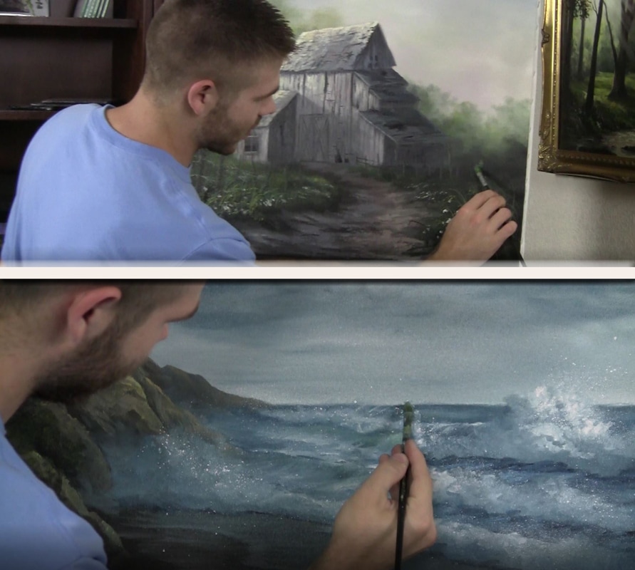 landscape oil painting tv show
