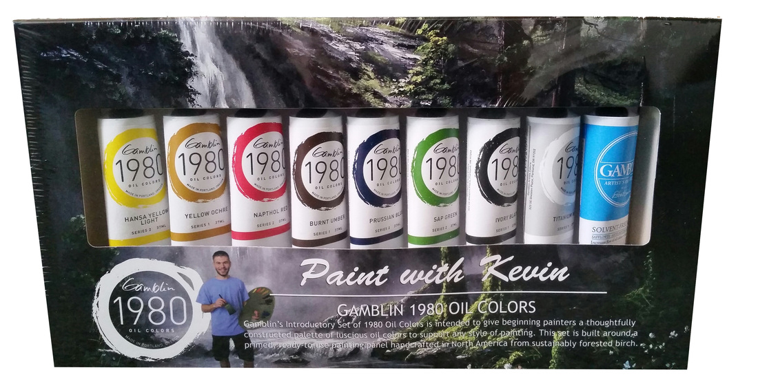 Oil Paint Boxed Set With Kevin - What Colors Oil Paints To Start