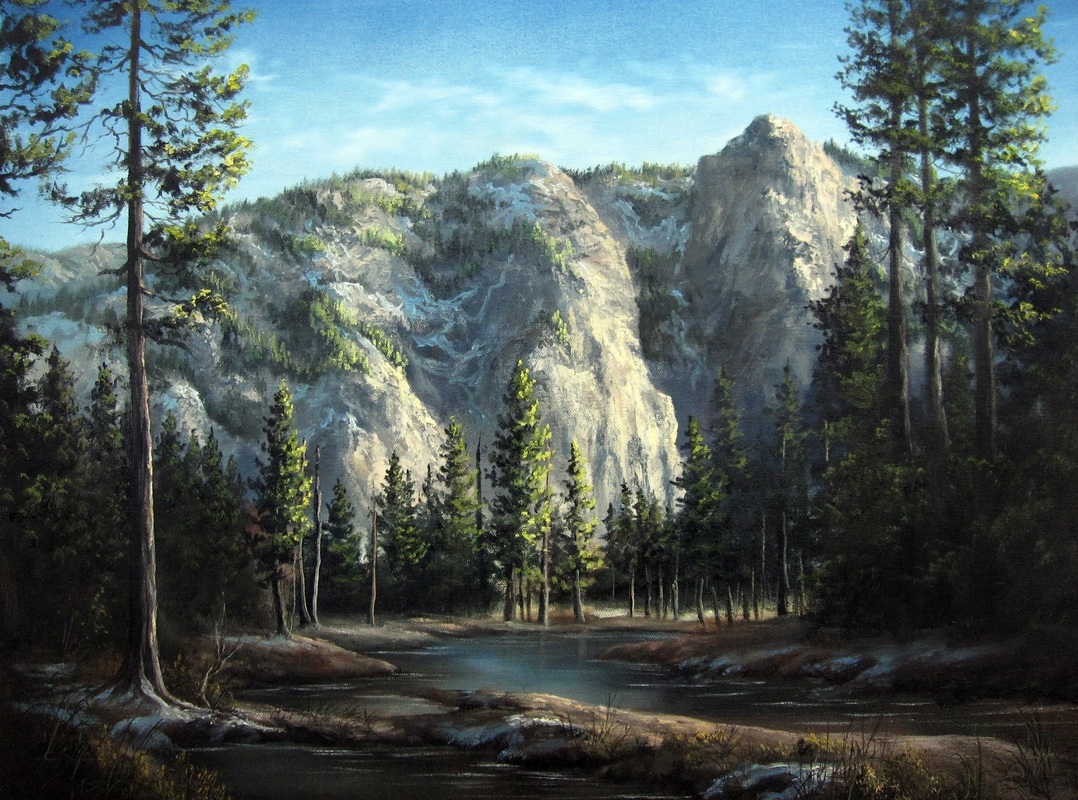 Kevin Hill mountain painting