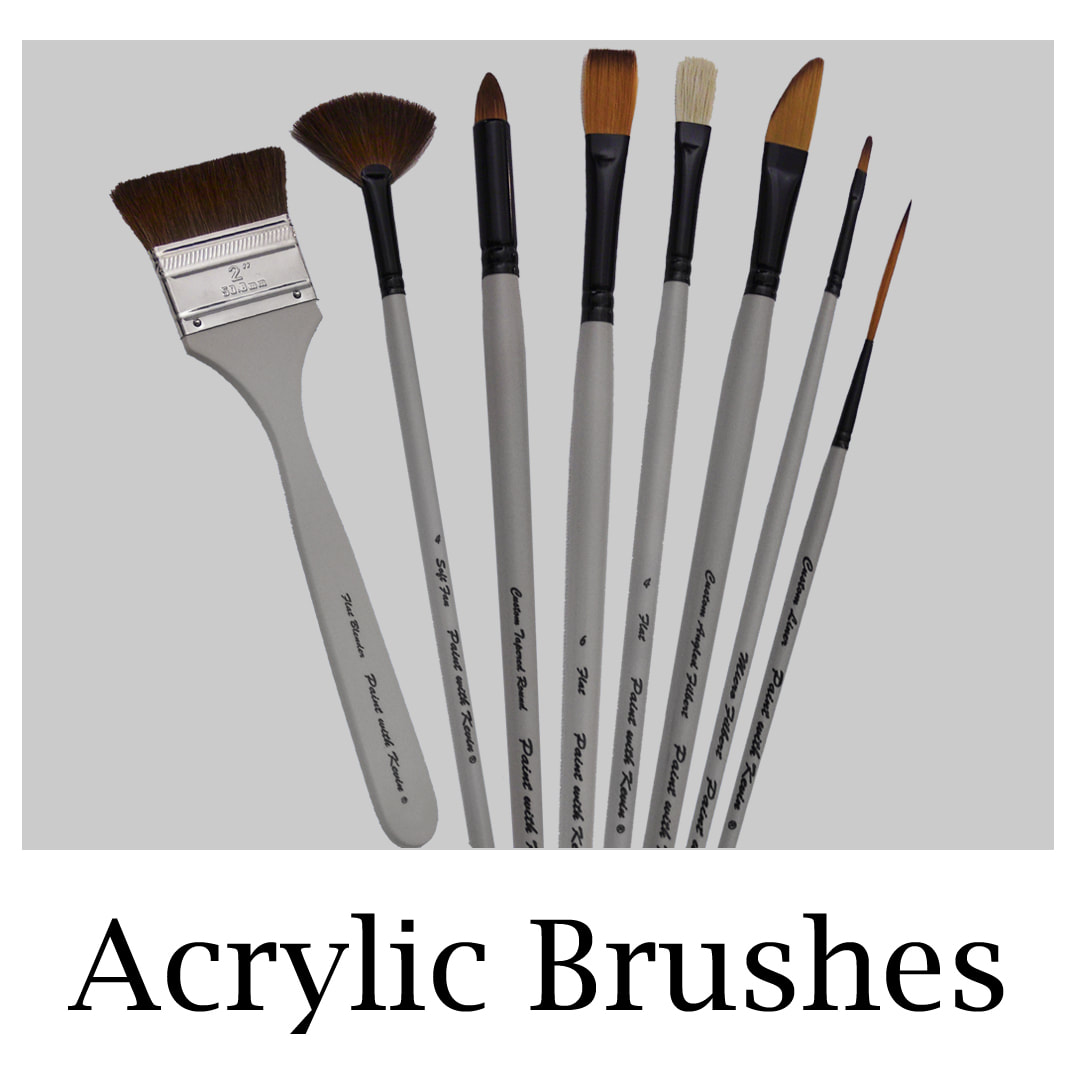 Acrylic brushes