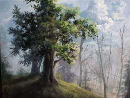 Lone Tree painting