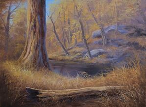 Autumn Forest oil painting